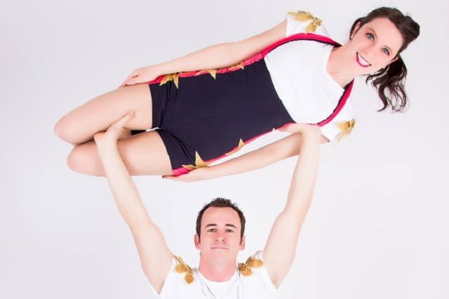 Acrobatics, hula hoops and banter as Jason and Kylie ponder whether kids really are stinky